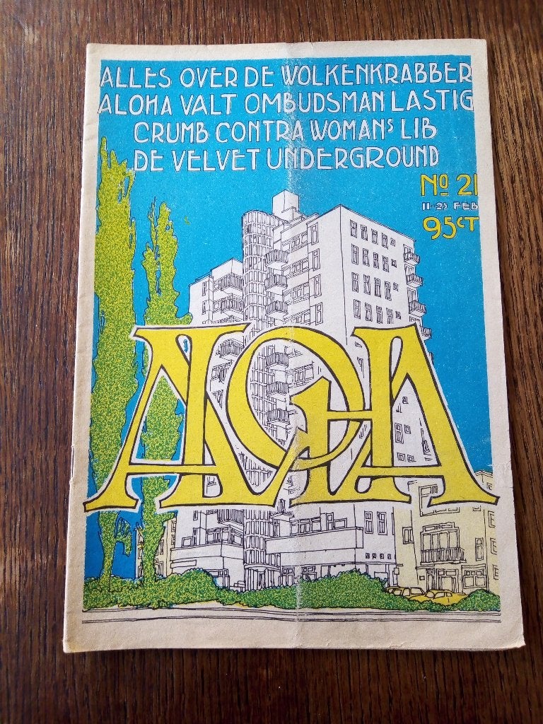 aloha nr.21 *1972*- Robert Crumb, Ophalen of Verzenden, Gelezen, Muziek, Film of Tv
