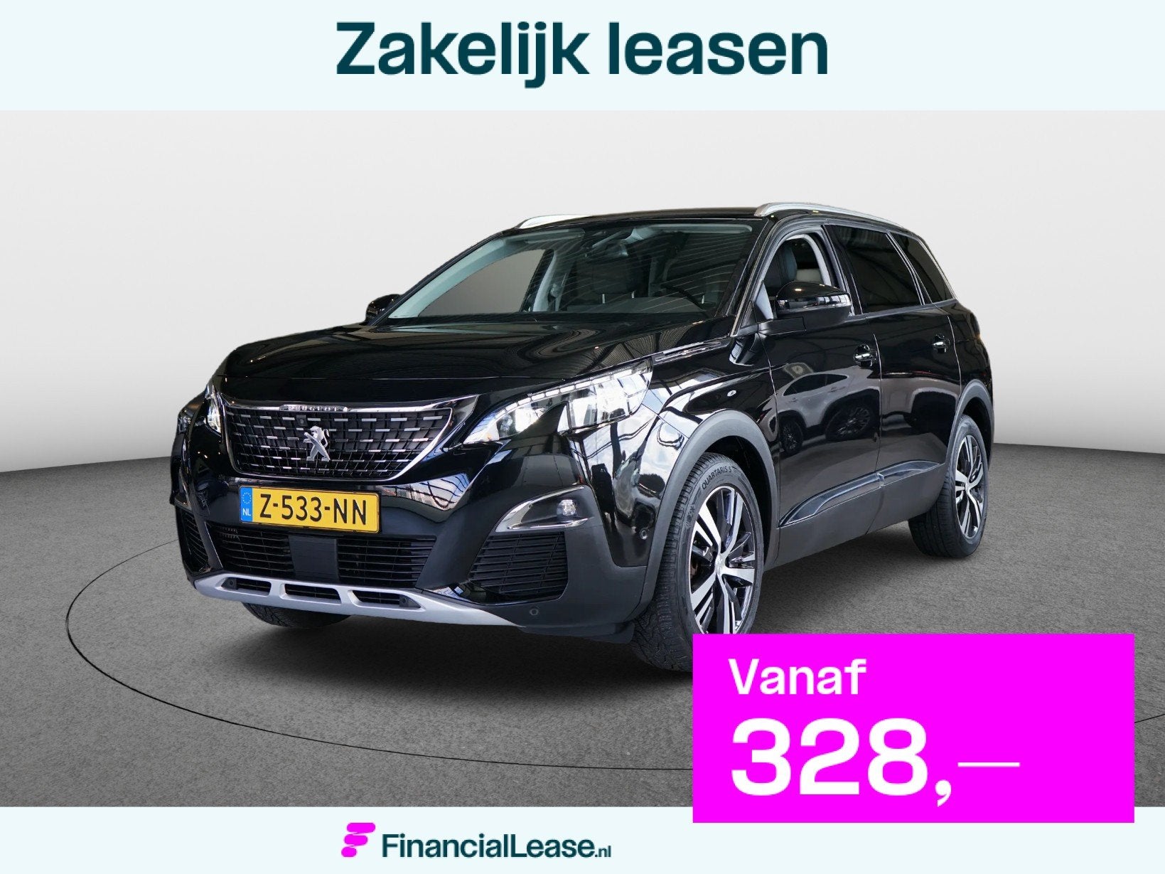 Peugeot 5008 1.2 PureTech Blue Lease Premium 7P. | TREKHAAK, Gebruikt, Euro 6, 1199 cc, 7 stoelen