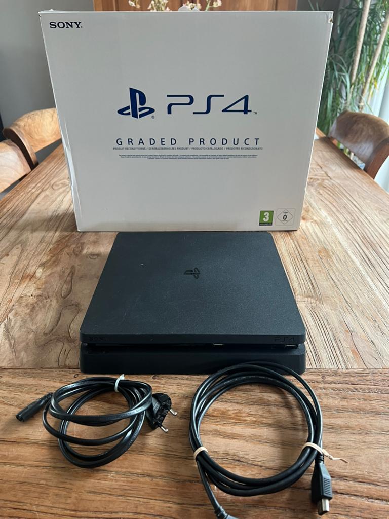Ps4 Slim Edition, Ophalen of Verzenden, Zonder controller, Slim, 500 GB