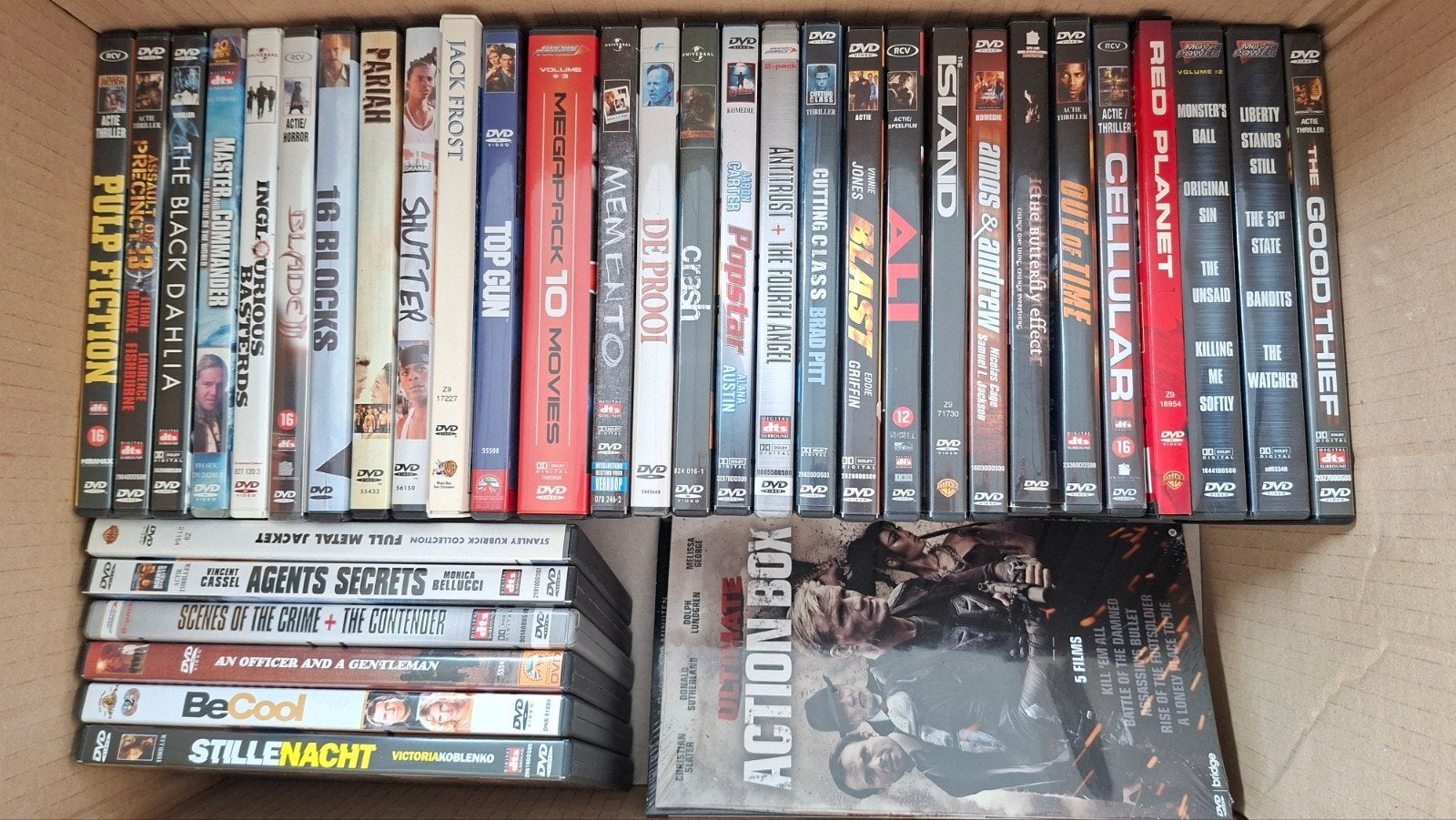 65 dvd's, Cd's en Dvd's, VHS | Film, Ophalen, Zo goed als nieuw, Overige genres
