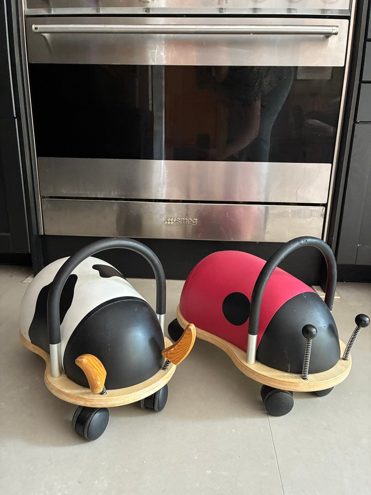 2 wheelybuggs, loopauto, Ophalen, Gebruikt