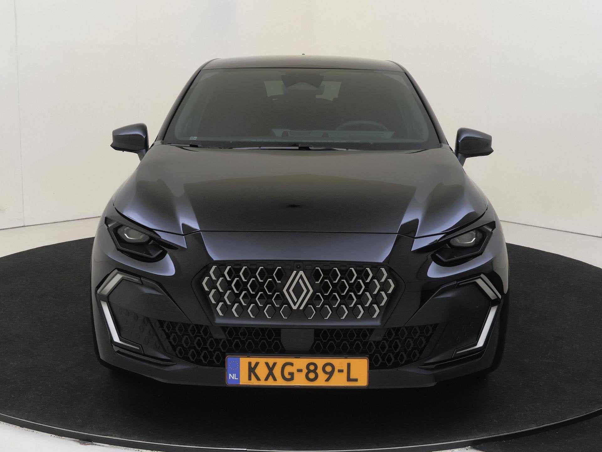 Renault Clio 1.8 Hybrid 160 PK Techno | Noir Etoile | Pack W, Auto's, Stof, Gebruikt, Euro 6, 4 cilinders
