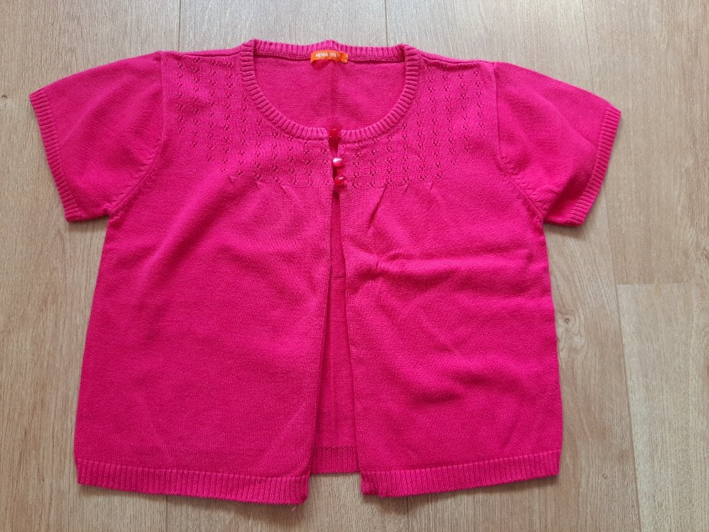 Roze bolero Hema, maat 158-164, zo goed als nieuw, Kinderen en Baby's, Meisje, Trui of Vest, Ophalen of Verzenden, Zo goed als nieuw