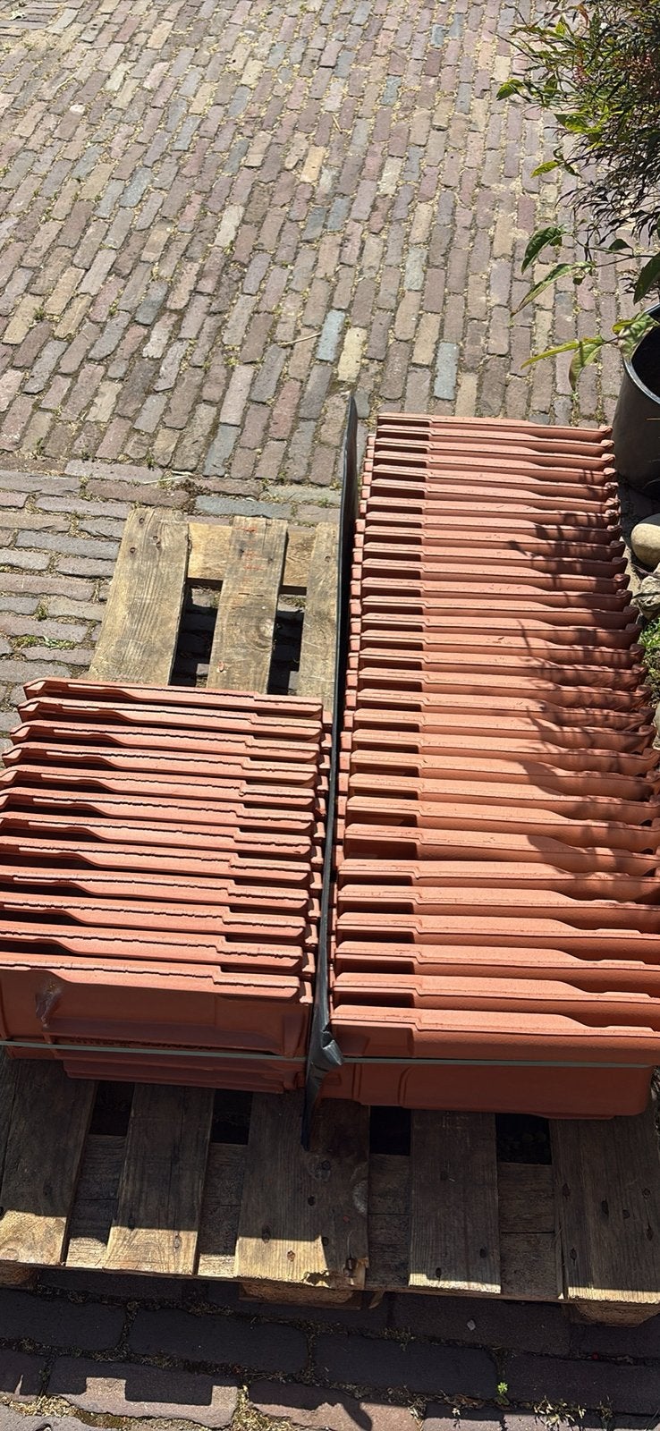Nieuw dakpannen, Ophalen, 10 tot 15 m², Steen of Klei, Nieuw
