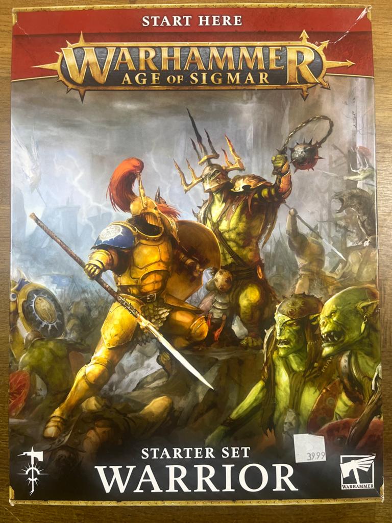 Warhammer Age of Sigmar Warrior Starter Set Nieuw, Ophalen of Verzenden, Nieuw, Warhammer, Figuurtje(s)