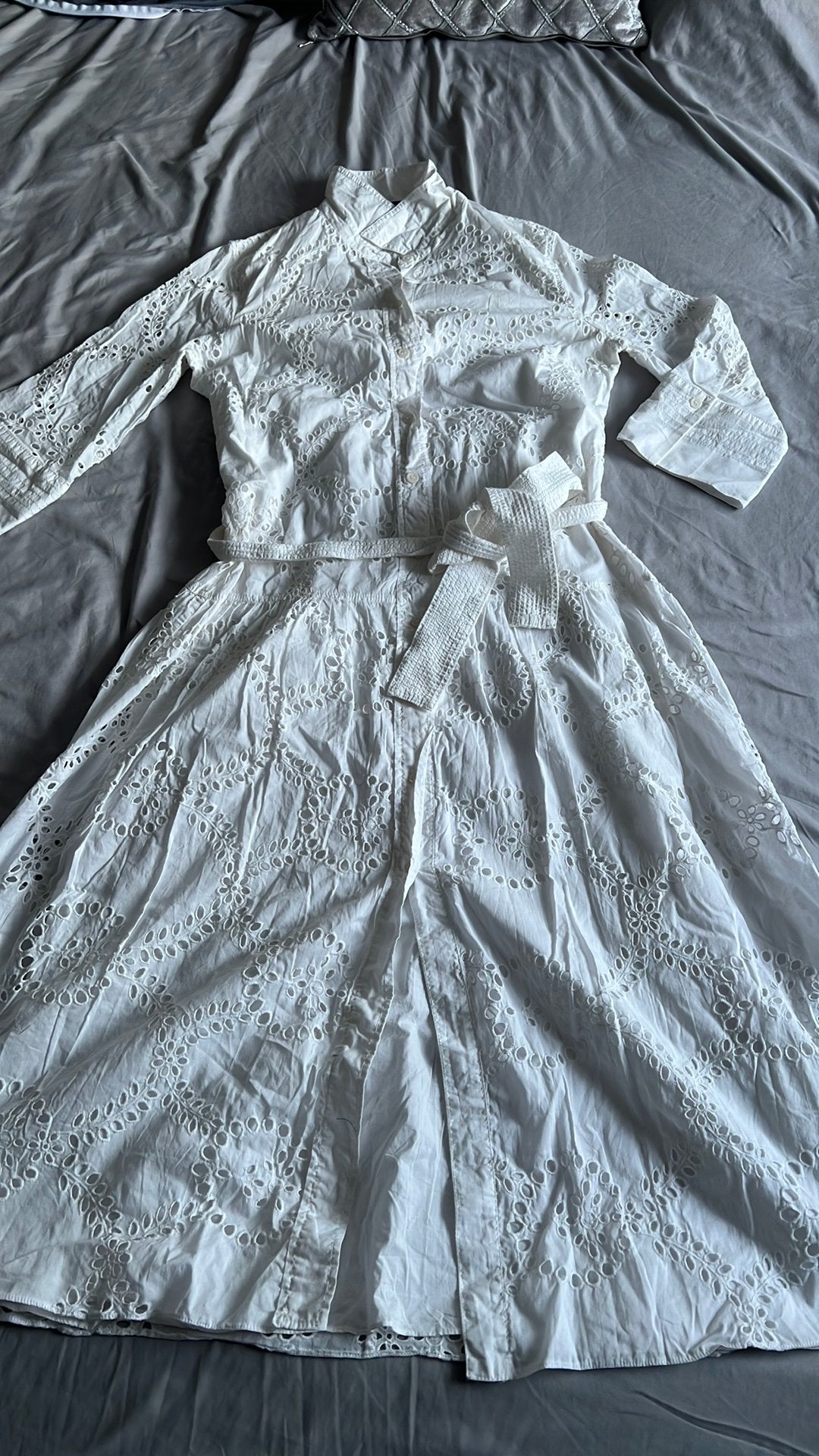 ZARA wit jurk, Ophalen of Verzenden, Zo goed als nieuw, Maat 46/48 (XL) of groter