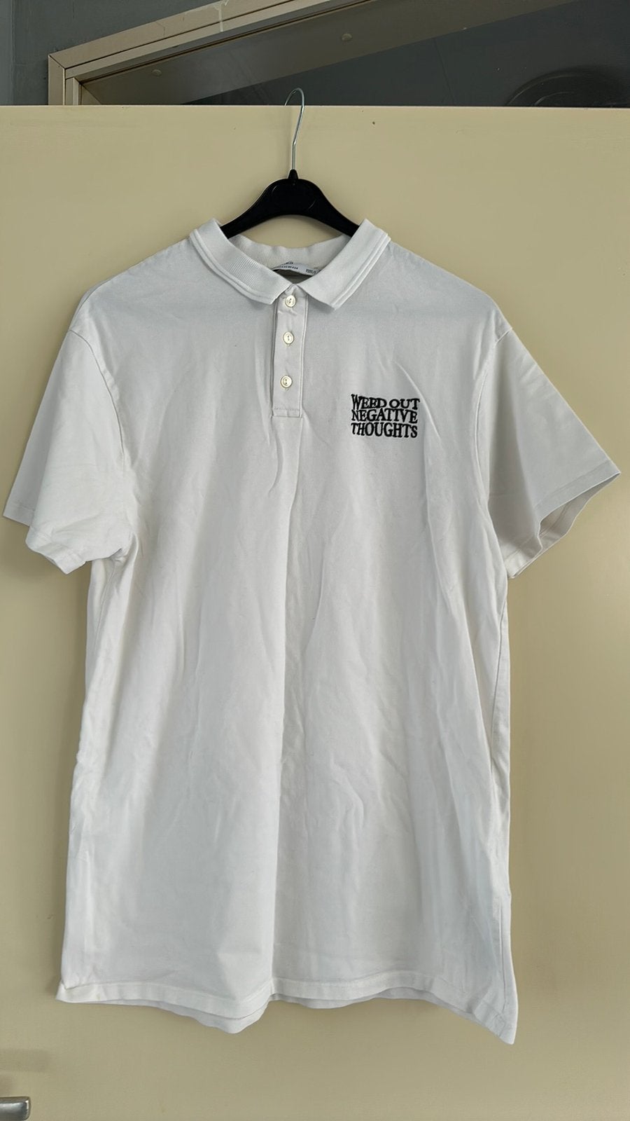 Laatste ‼️ mooie witte dames polo te koop nieuw ‼️‼️, Wit, Nieuw, Ophalen of Verzenden, Korte mouw
