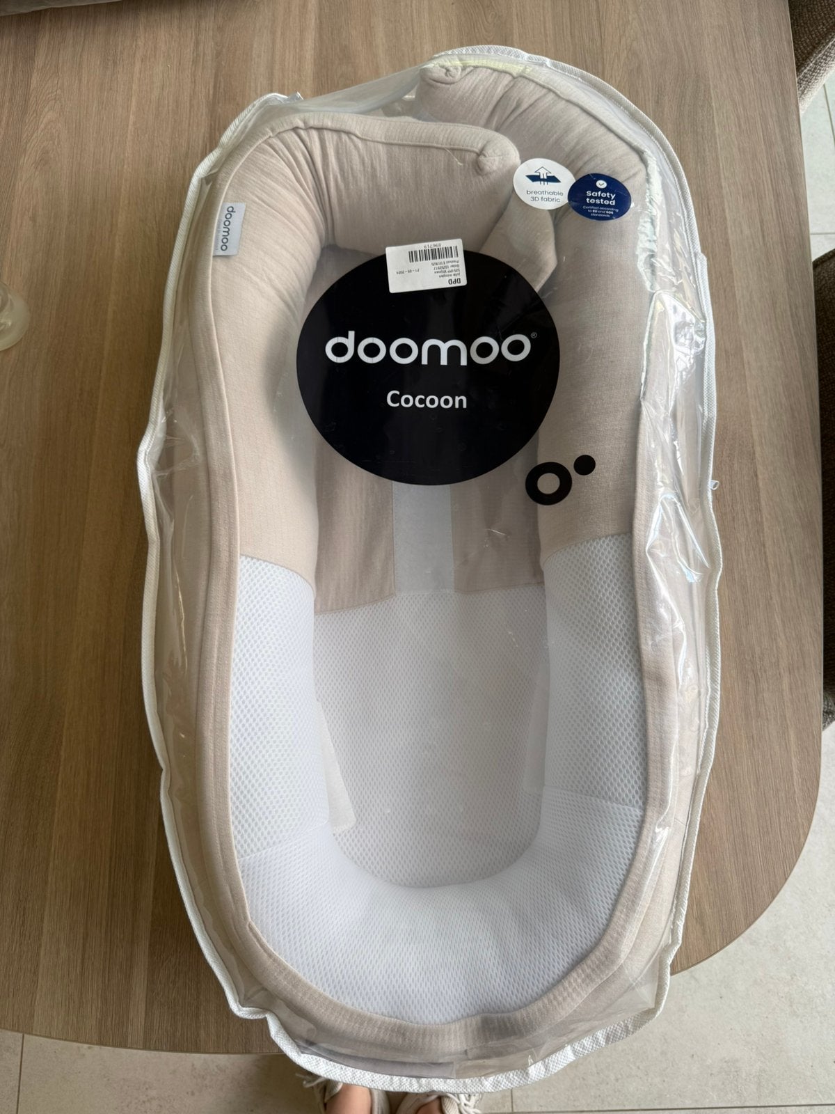 Doomoo cocoon beige, Kinderen en Baby's, Ophalen of Verzenden, Zo goed als nieuw