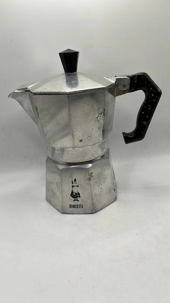 Klassieke Bialetti Moka Express van aluminium., Ophalen of Verzenden