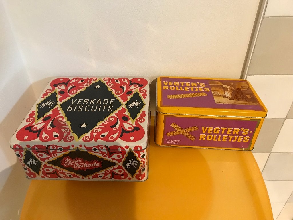 blikken keuken trommels/ 60 stuks, Verzamelen, Blikken, Ophalen, Gebruikt, Overige