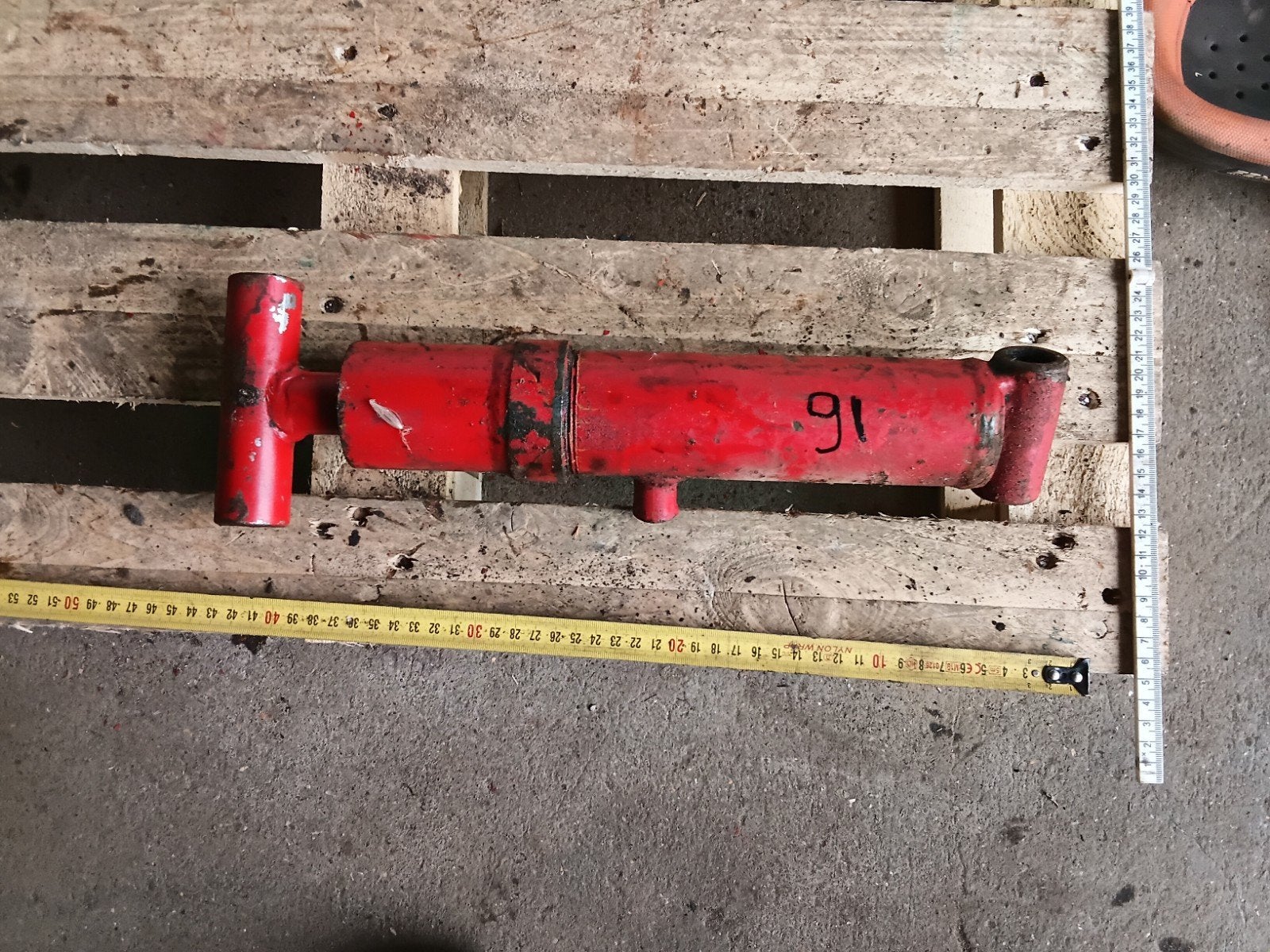 Hydrauliek cilinders diverse soorten en maten, Ophalen, Gebruikt