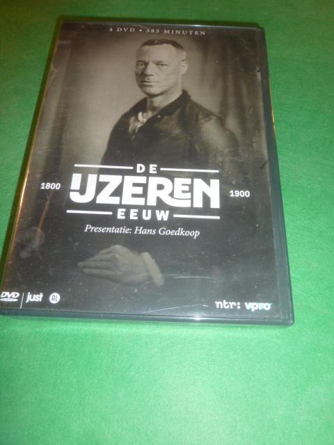 De ijzeren eeuw 1800-1900 4 dvd-box Hans Goedkoop, Verzenden, Alle leeftijden, Boxset, Zo goed als nieuw