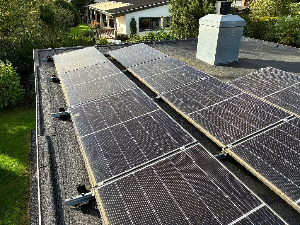 zonnepanelen SLG Solar Energy, Ophalen, Zo goed als nieuw, Compleet systeem, 200 wattpiek of meer