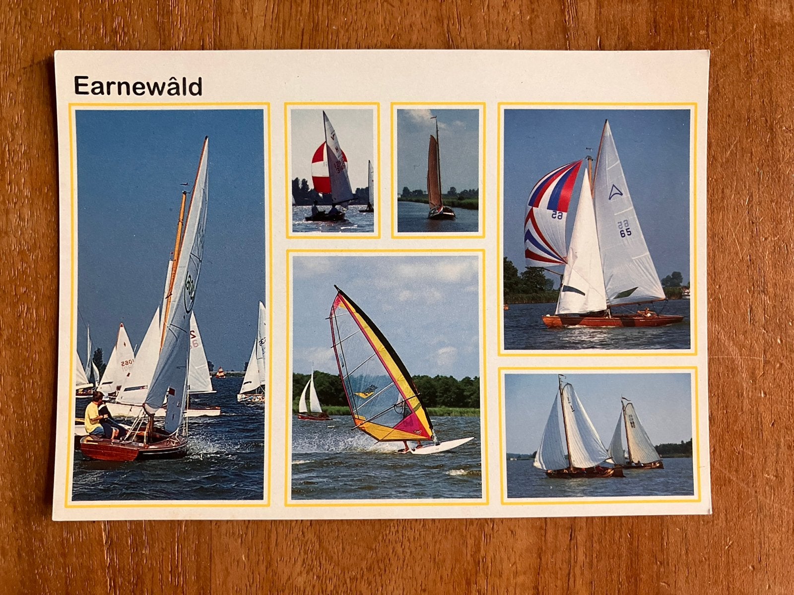 Earnewâld - Eernewoude - Zeilen en Windsurfen, Ophalen of Verzenden, 1980 tot heden, Ongelopen, Friesland
