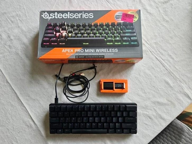 Steelseries Apex Pro Mini Wireless, Ophalen of Verzenden, Gebruikt, Gaming toetsenbord