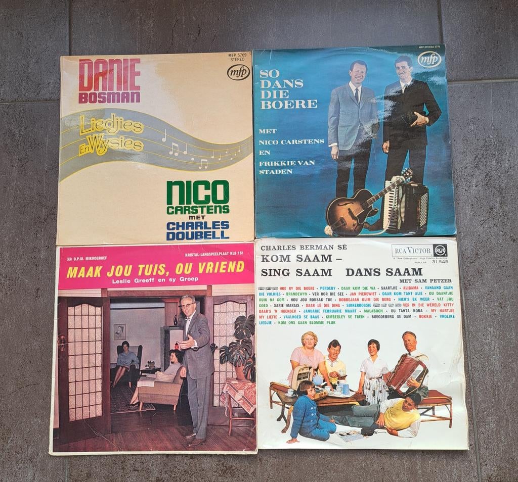 LP,s uit Zuid Afrika (4)., Verzenden, Zo goed als nieuw, Overige formaten, Overige soorten