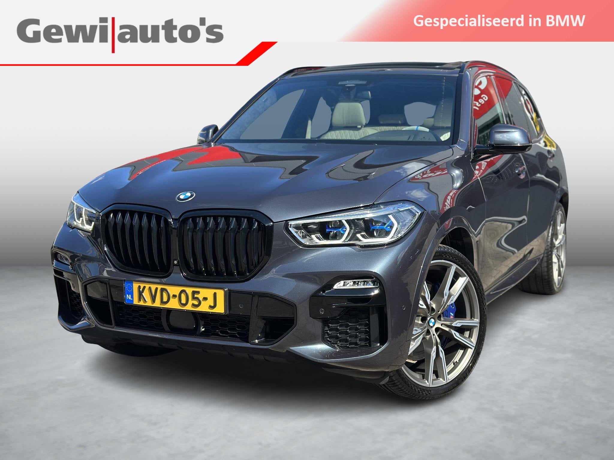 BMW X5 M50i High Executive BMW X5 m50i, Auto's, Dealer onderhouden, Gebruikt, 4395 cc, Bedrijf