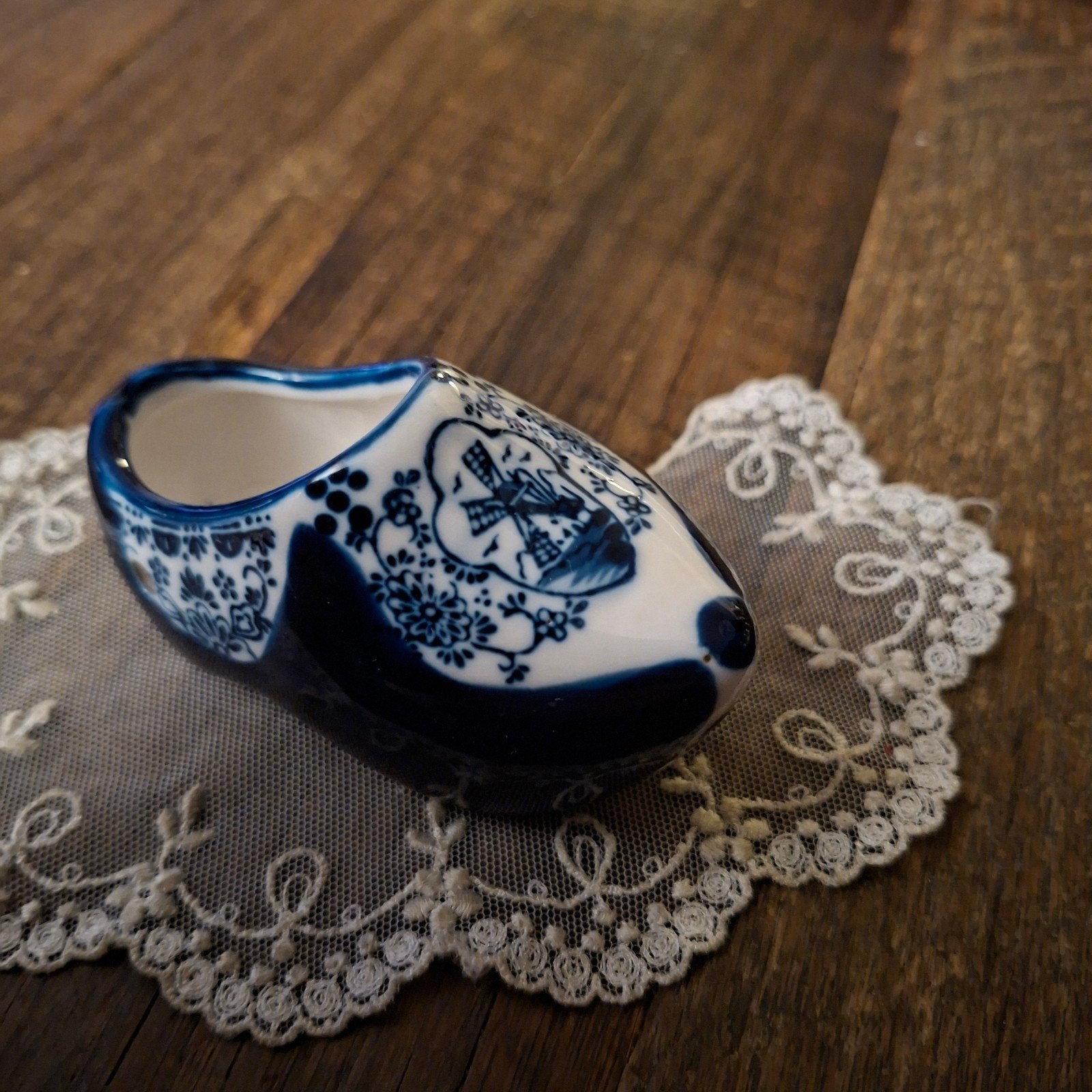 Delftsblauw  Klompje  10x5 cm groot, Ophalen of Verzenden