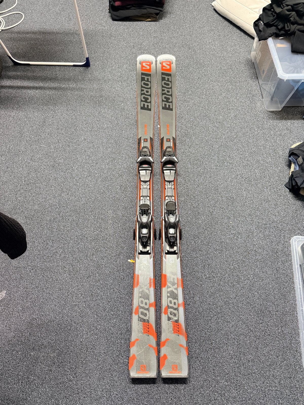 Salomon S/FORCE FX.80 Ski's - 177 cm, Ophalen, 160 tot 180 cm, Salomon, Zo goed als nieuw