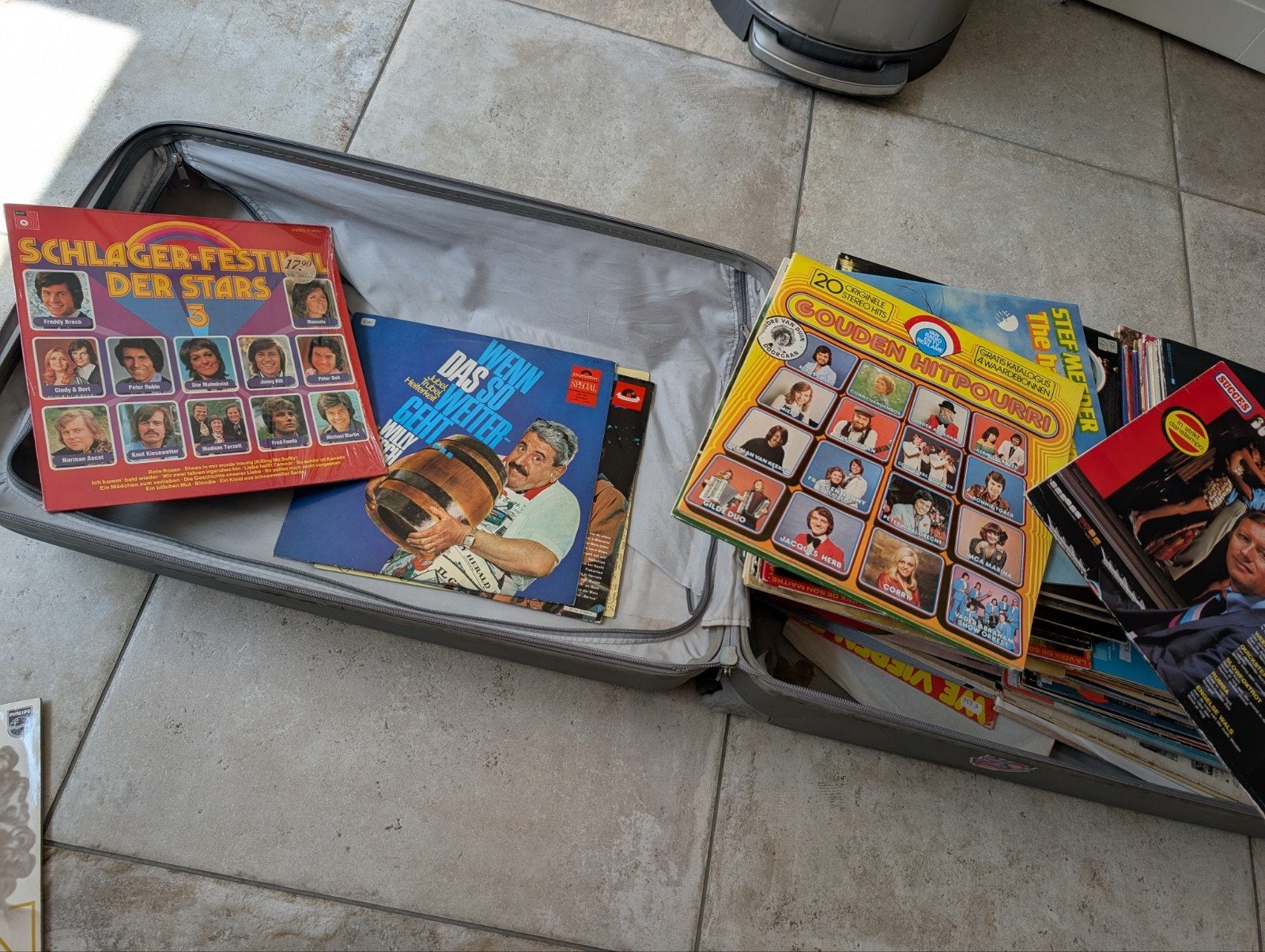 Koffer vol schlager en orgelmuziek, Ophalen, Gebruikt, Overige formaten, Overige typen