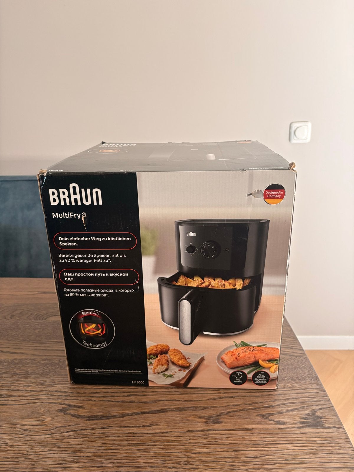 Braun MultiFryer HF3000 - Nieuw in doos, Ophalen of Verzenden, Nieuw, Airfryer