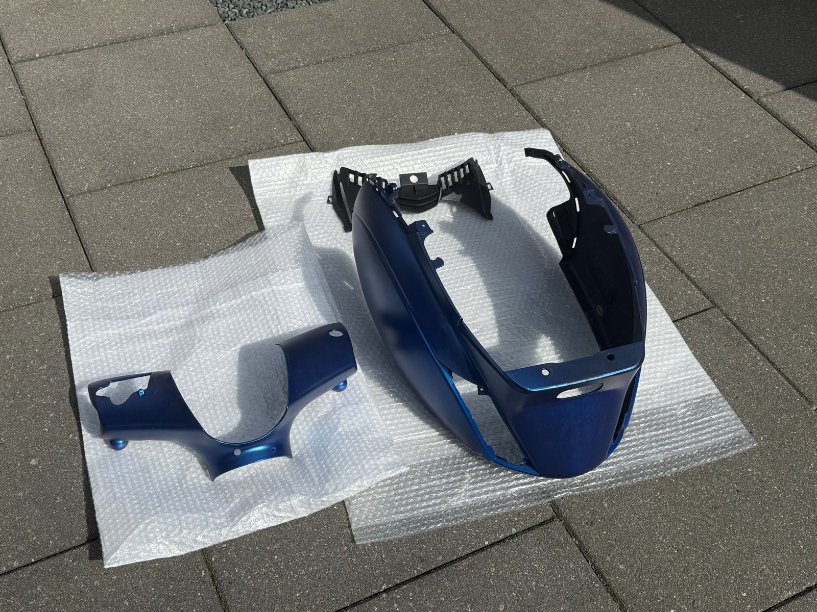 Zip kappen BMW Blauw, Ophalen of Verzenden, Zo goed als nieuw, Kap, Piaggio