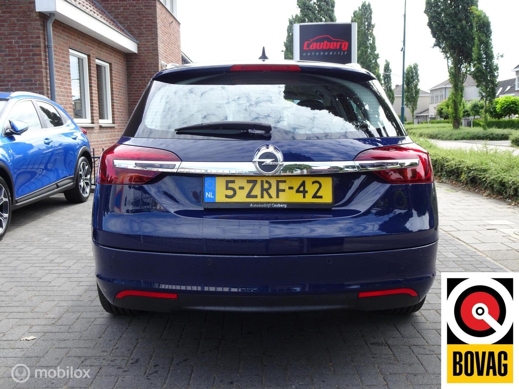 Opel Insignia Sports Tourer 1.4 T EcoFLEX Cosmo Dealer onder, Gebruikt, Euro 6, 4 cilinders, Blauw