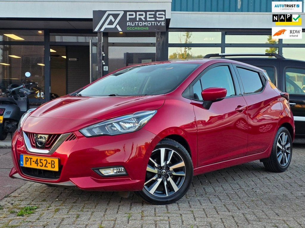 Nissan Micra 0.9 IG-T N-Connecta |CLIMA|CRUISE|NAVI|CAMERA, Auto's, Nissan, Voorwielaandrijving, 898 cc, Stof, Euro 6
