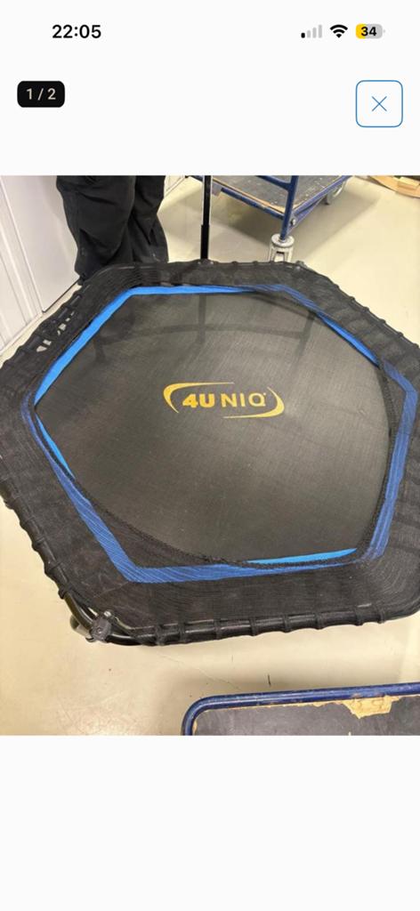 4unique trampoline, Ophalen, Zo goed als nieuw
