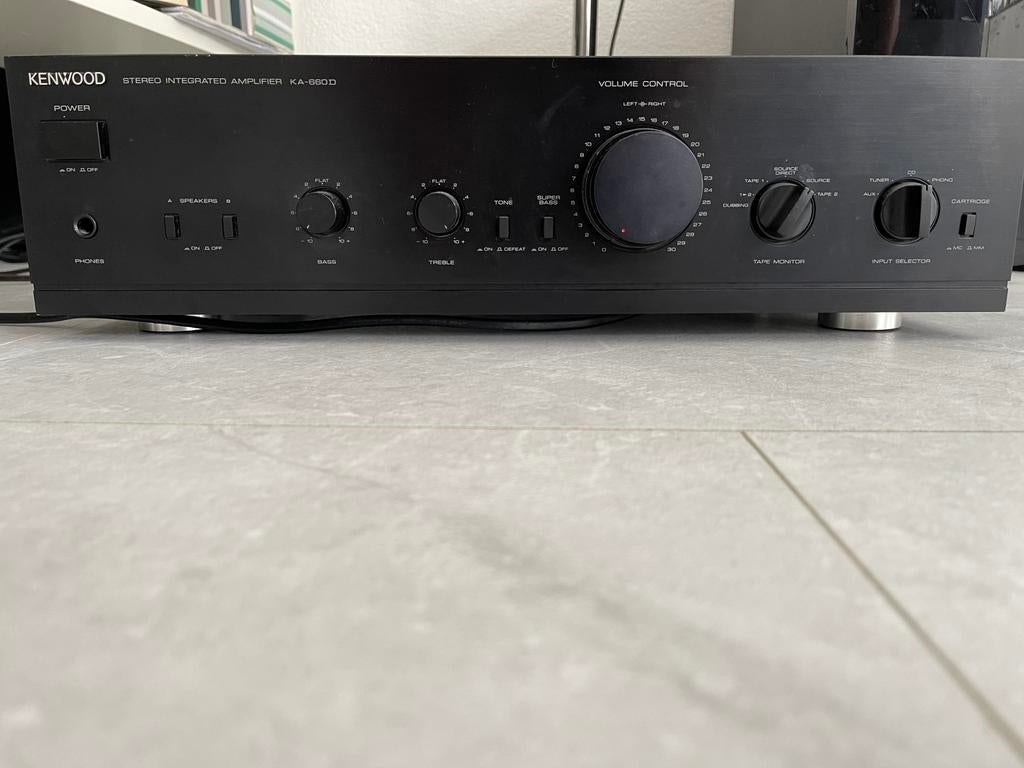 Kenwood Stereo versterker KA-660D, Ophalen of Verzenden, Zo goed als nieuw, Overige merken