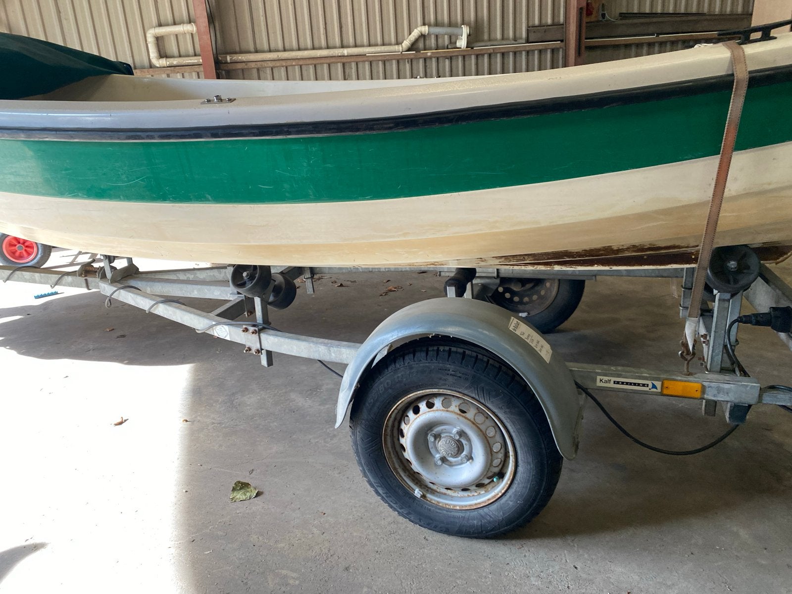 Kalf kantel boottrailer - Type 691 (2003), Watersport en Boten, Ophalen, Minder dan 1500 kg, Gebruikt, Overige typen