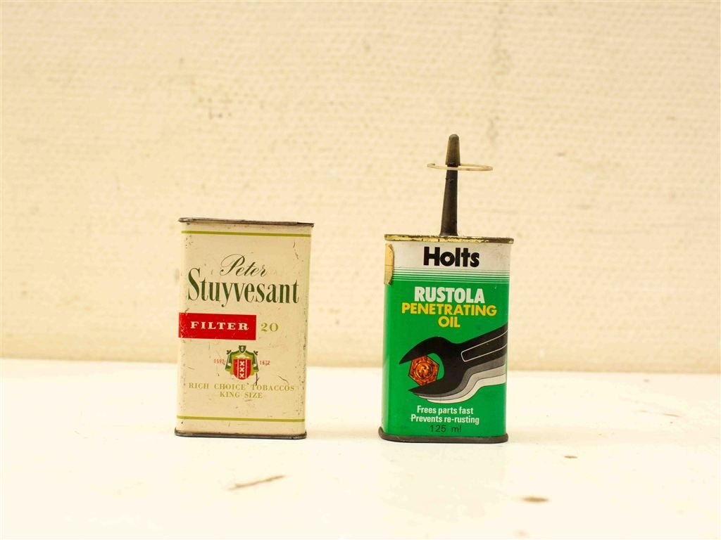 2 blikjes 37871, Ophalen of Verzenden, Gebruikt, Koek(jes)