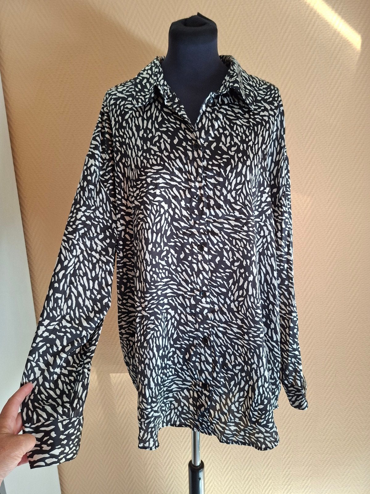Prachtige Costes Blouse Maat XXL, Zwart, Maat 46/48 (XL) of groter, Ophalen of Verzenden, Zo goed als nieuw