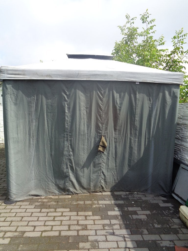 Paviljoen Bois Le Duc 3 x 4 m, Ophalen, Gebruikt, Opvouwbaar, Minder dan 4 meter