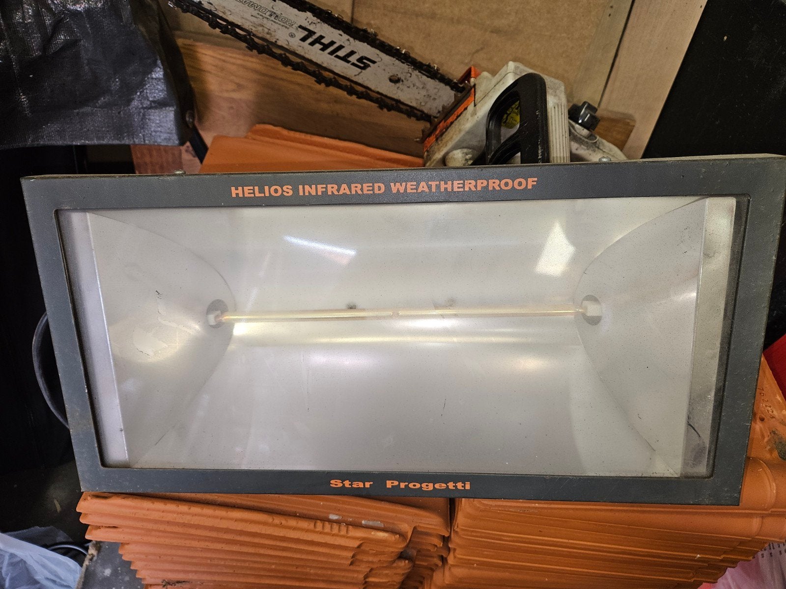 Helios Electric Infrared Heater WP2000 - 1500W/2000W, Ophalen, Gebruikt