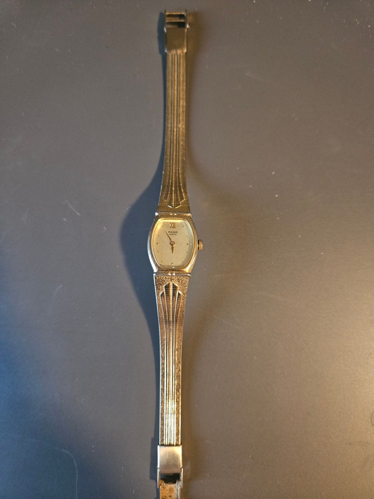 Vintage Pulsar Quartz Dameshorloge - Goudkleurig, Ophalen of Verzenden