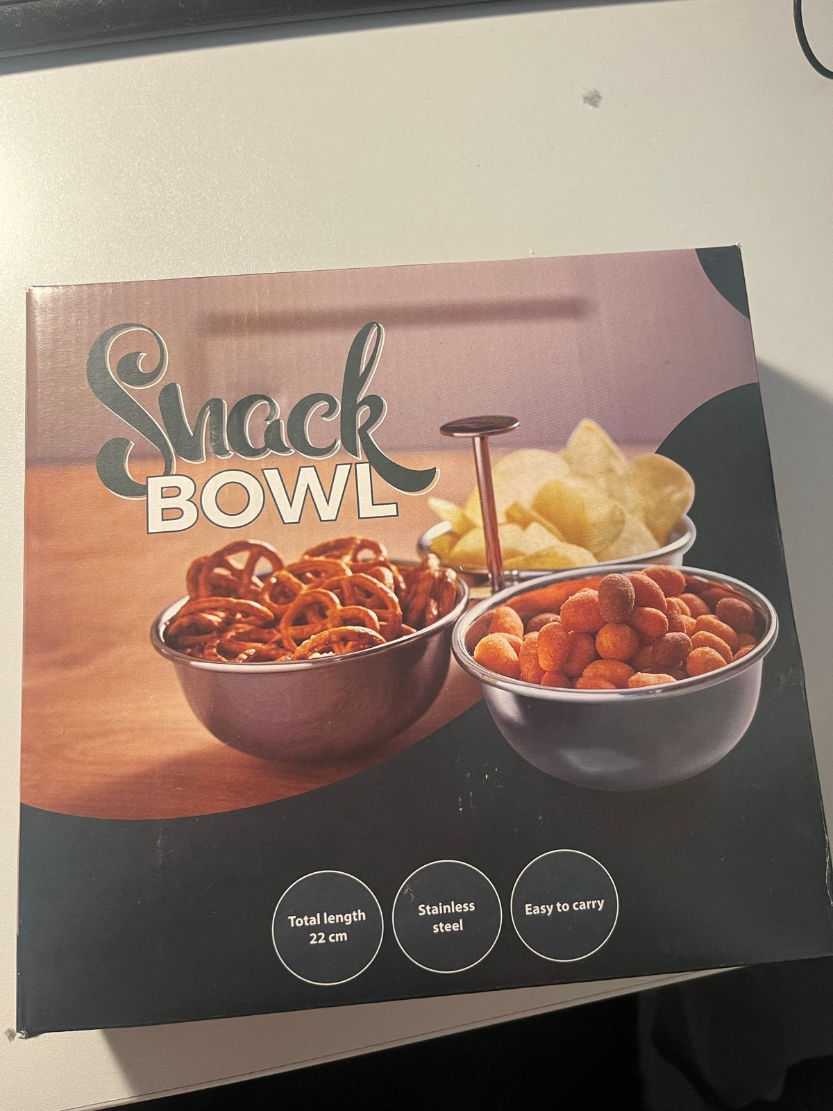 Snack Bowl, Overige typen, Ophalen of Verzenden, Metaal, Overige merken