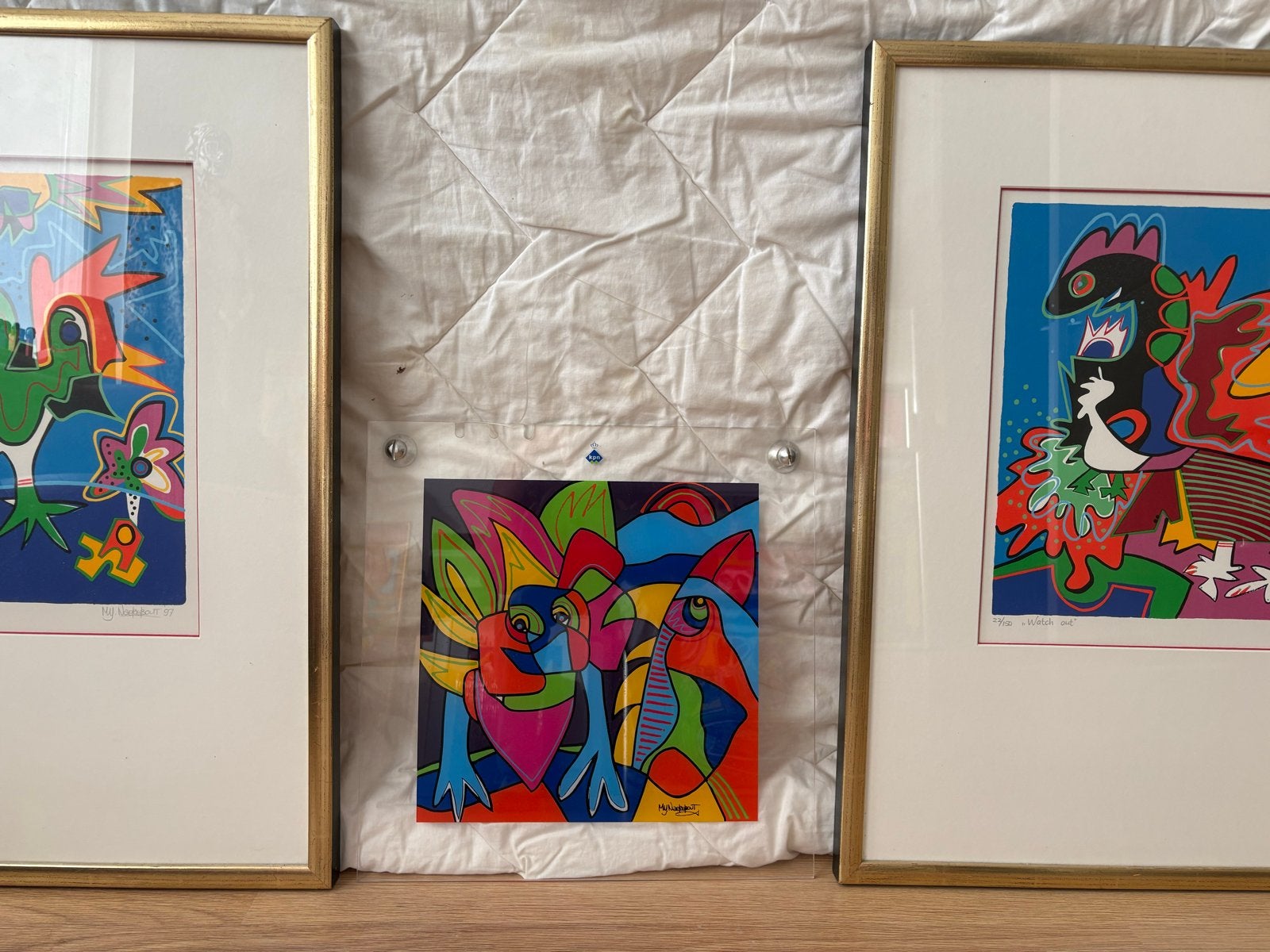 Marianne Nearbout 2 mooie litho’s, Antiek en Kunst, Ophalen of Verzenden