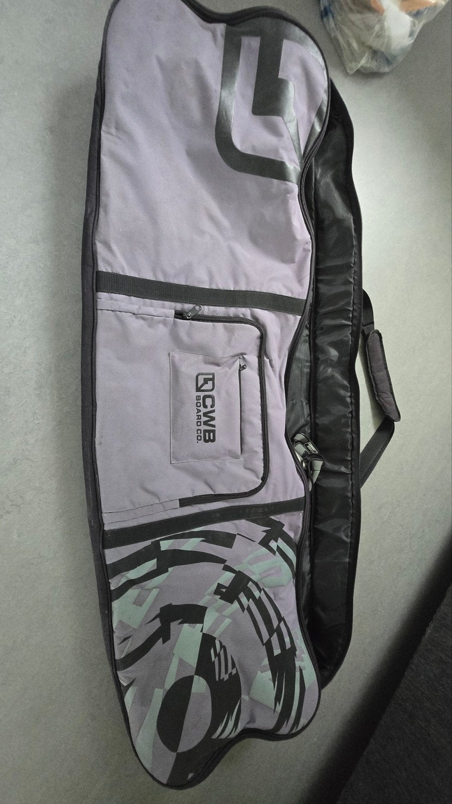 CWB Board Co. wakeboard tas - Zo goed als nieuw, Ophalen of Verzenden, Zo goed als nieuw, Overige typen, Met draagtas
