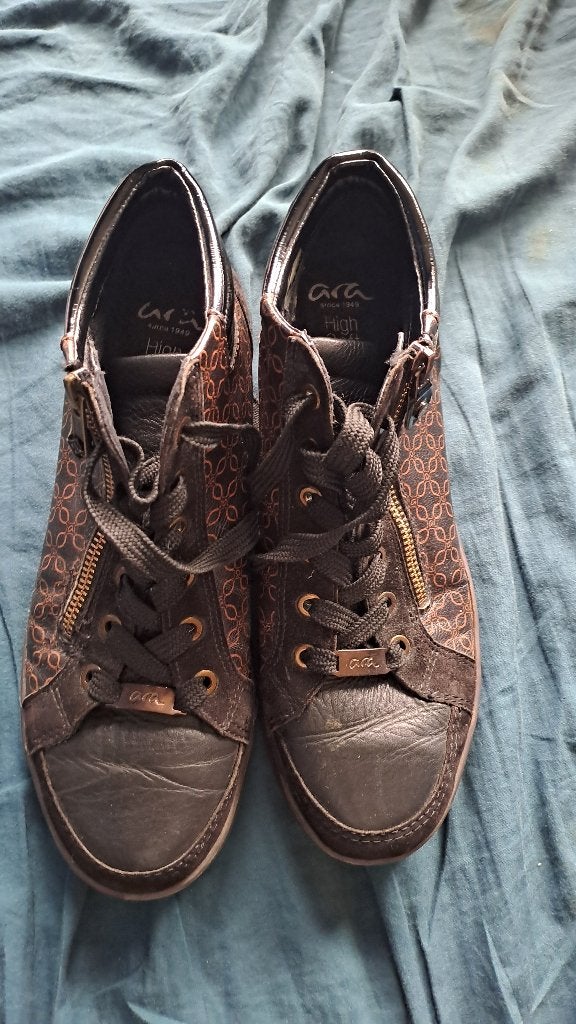 Ara hign soft schoenen, Bruin, Nieuw, Ophalen of Verzenden, Sneakers of Gympen