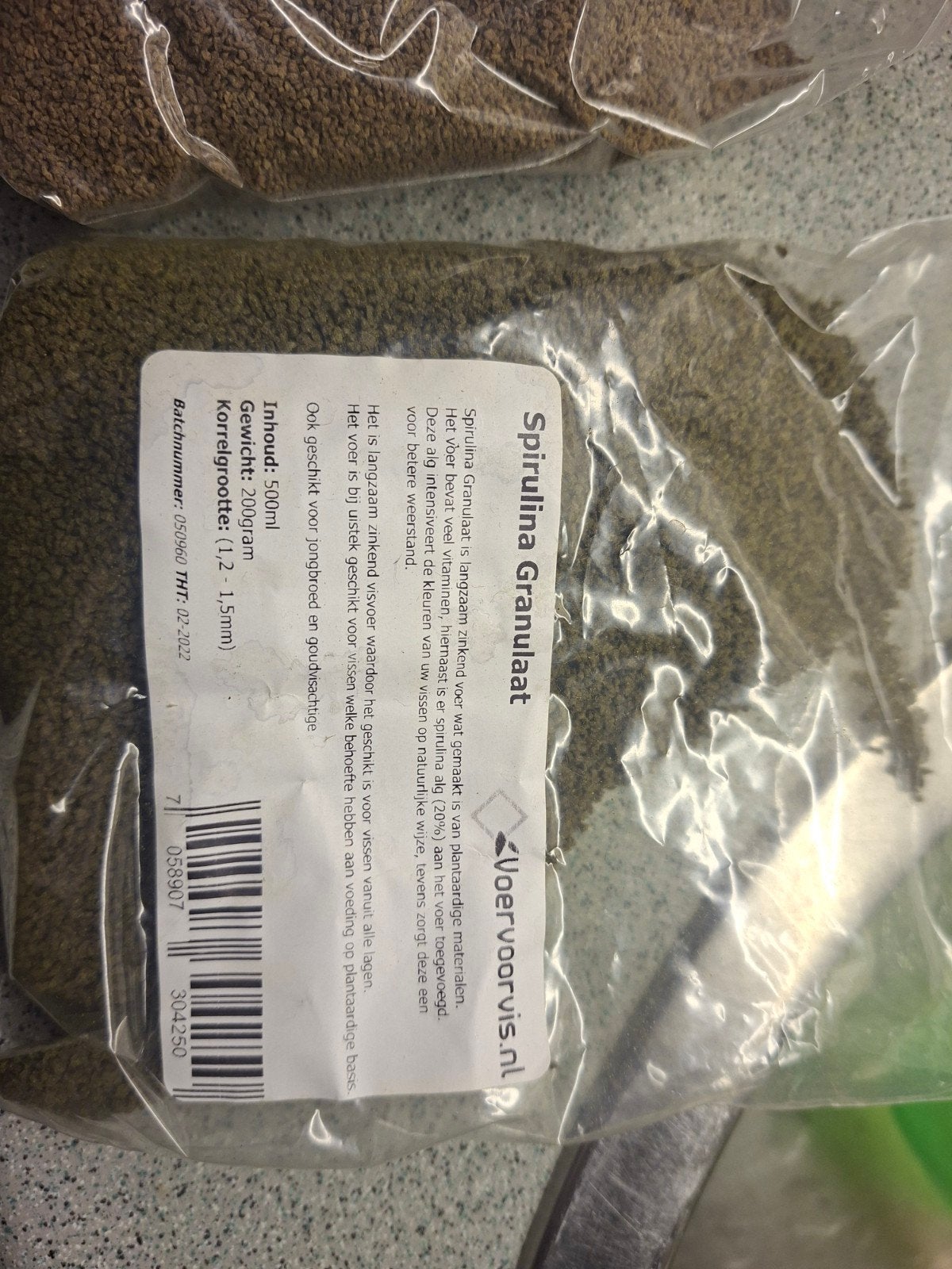 visvoer spirulina, tropisch granulaat en premium vlokvoer, Ophalen of Verzenden, Nieuw, Overige typen