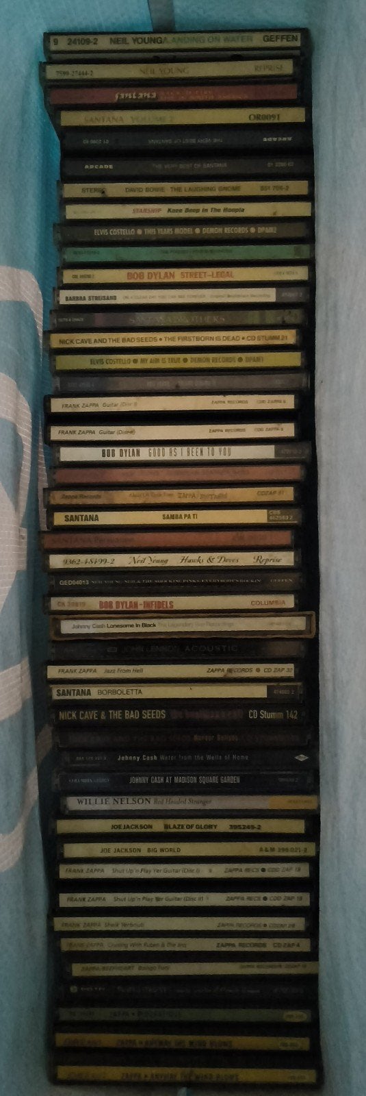 Grote collectie  >120 CD's -  Sting, morrison, gino vanelli, Ophalen, Gebruikt, Pop, Inclusief doosje