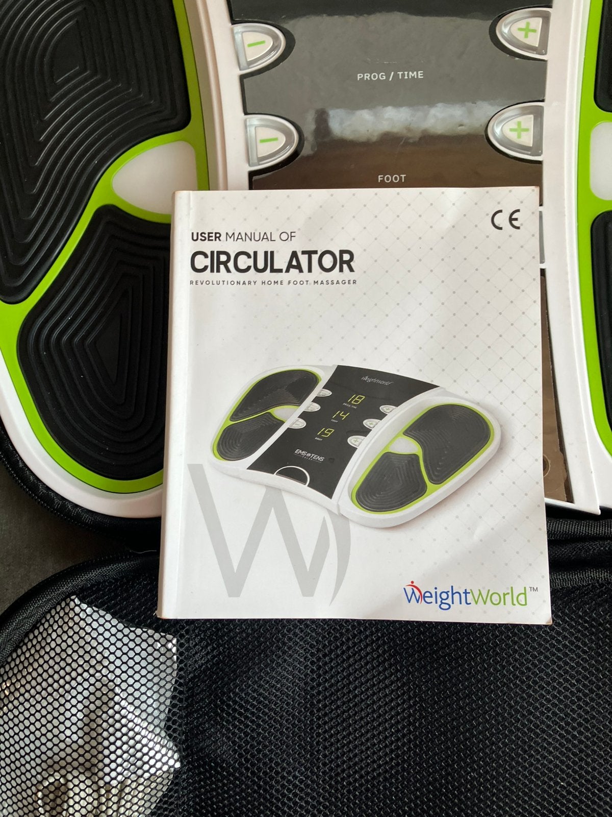 WeightWorld circulator voet massageapparaat, Ophalen, Zo goed als nieuw, Apparaat