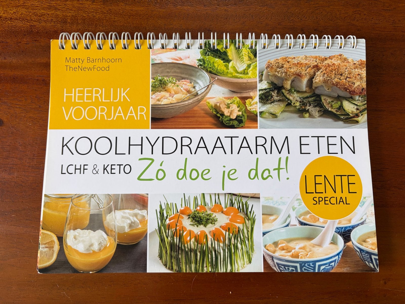 Koolhydraatarm  Lente Special - Matty Barnhoorn, Ophalen of Verzenden, Zo goed als nieuw