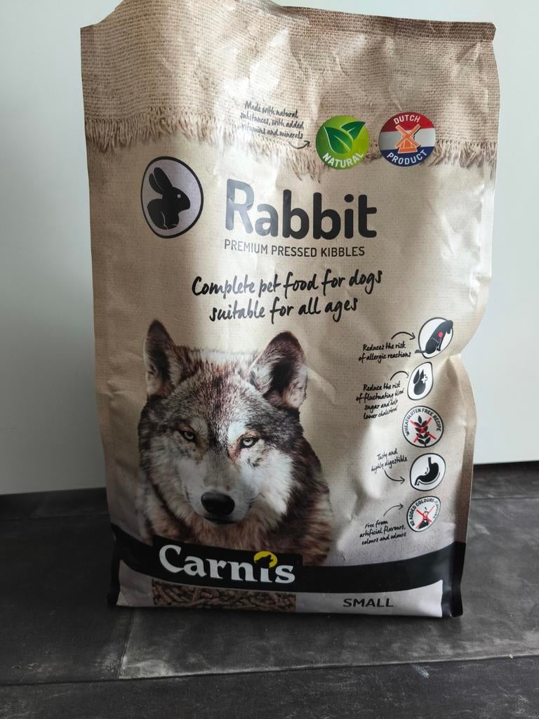 Carnis hondenbrokken rabbit konijnen small, Dieren en Toebehoren, Dierenvoeding, Ophalen of Verzenden, Hond