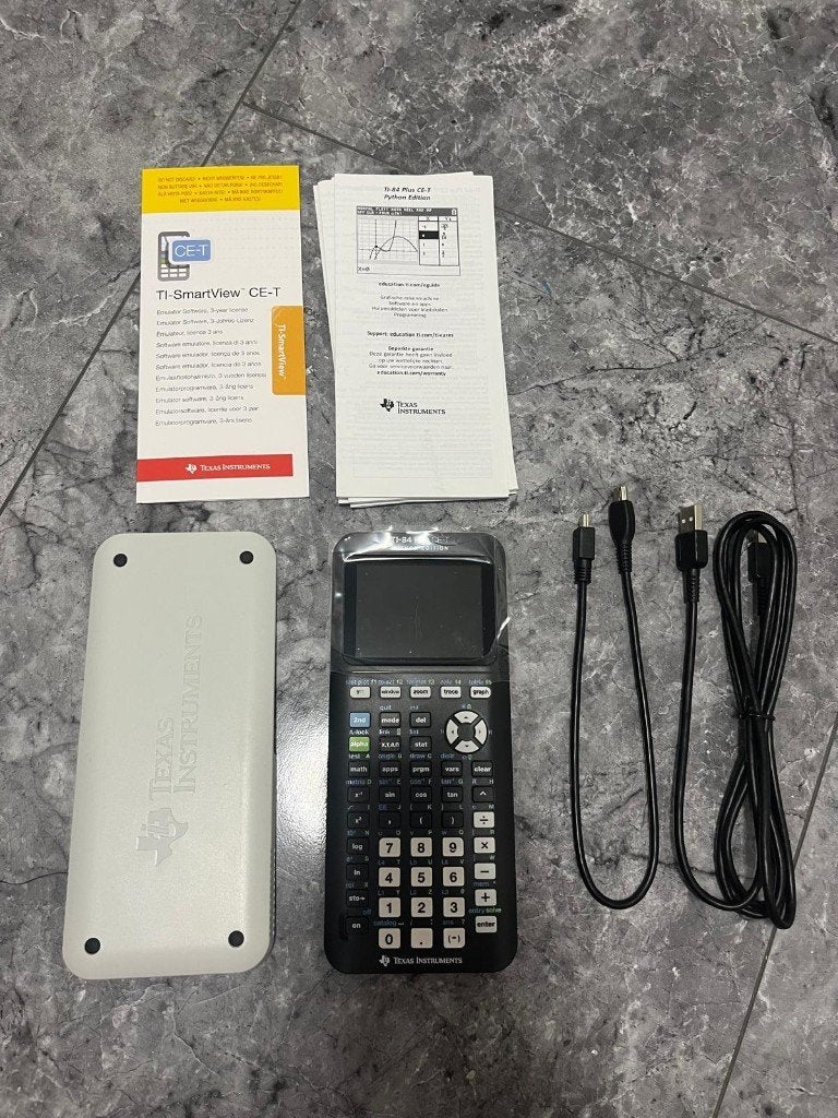 Grafische rekenmachine TI-84 Plus CE-T Python Edition, Ophalen, Grafische rekenmachine, Nieuw