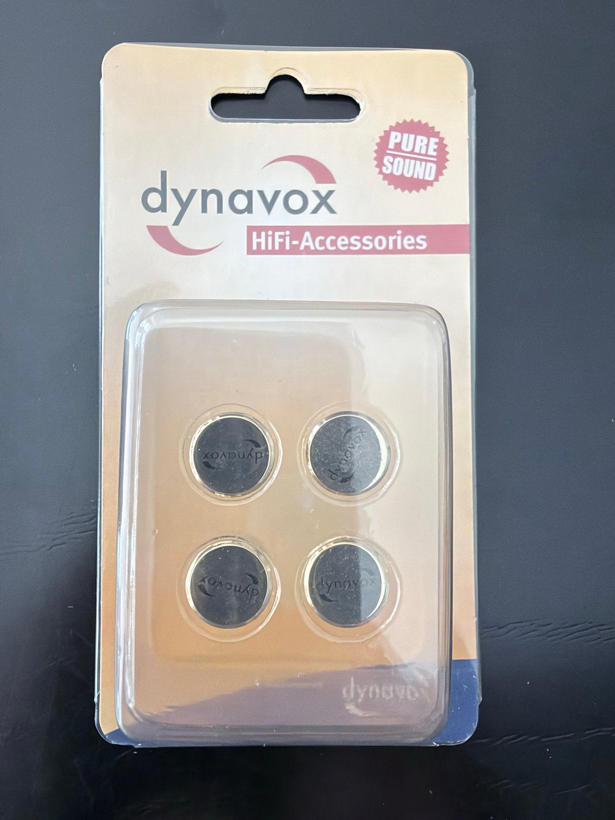 Dynavox RCA Caps 4 stuks nieuw in verpakking