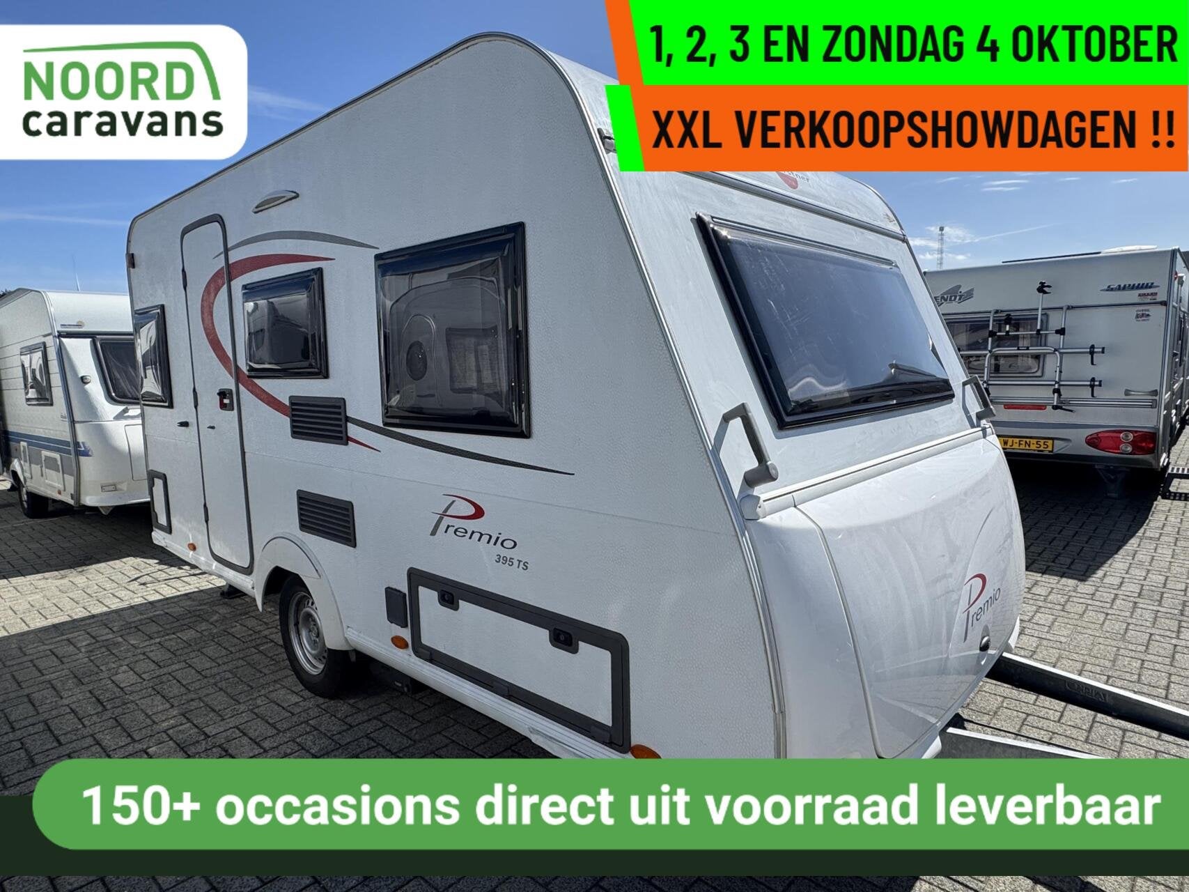 Buerstner PREMIO-XXL VERKOOPSHOW 1,2,3 & 4 OKT.10-17 UUR, Mover, Bedrijf, Treinzit, 750 - 1000 kg