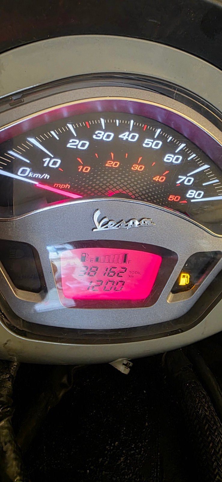 Vespa Sprint IGET Dashboard Tellerklok, Fietsen en Brommers, Ophalen of Verzenden
