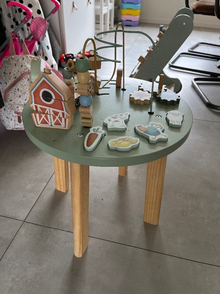 Little Dutch activiteitentafel thema boerderij / farm, Ophalen, Zo goed als nieuw, Meubelstuk of Keukentje